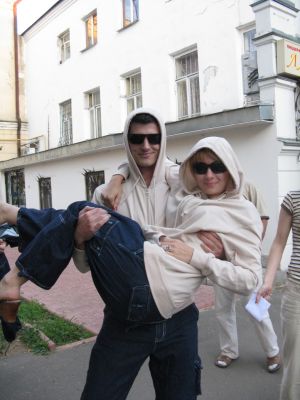 Парочка Девидов Блейдманов:)