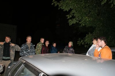 Очередь к крыше)))