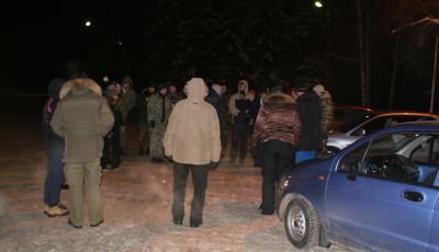 Оглашение результатов у КГСХА. 7 утра с копейками