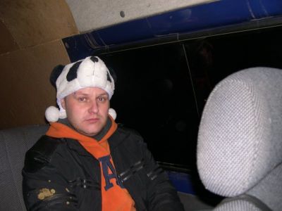 Ден в роли панды