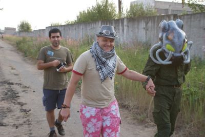 Салех, Дэн из ОРГОВ, и иии...блииин..Парень с большой головой