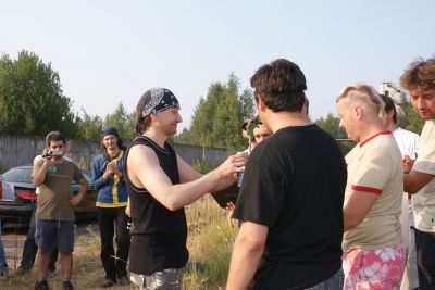 Лис получает призы