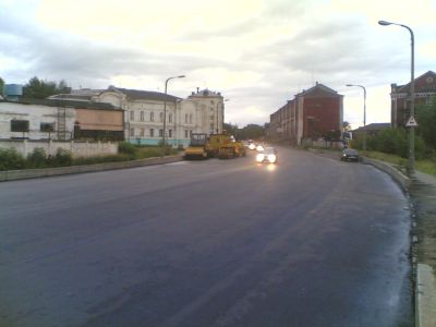 Колонна машин