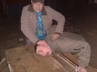 Отпиливание головы васе