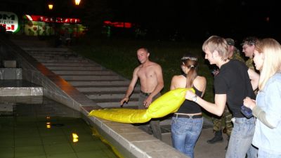 К водным процедурам готов!