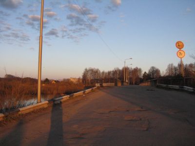 мост на луначарского